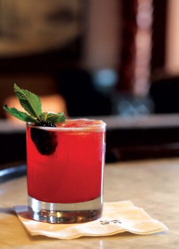 whiskey-smash-2 The Whiskey Smash from the Brown Room at Congress Hall