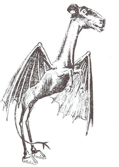  The Jersey Devil as depicted in the Philadelphia Post,
