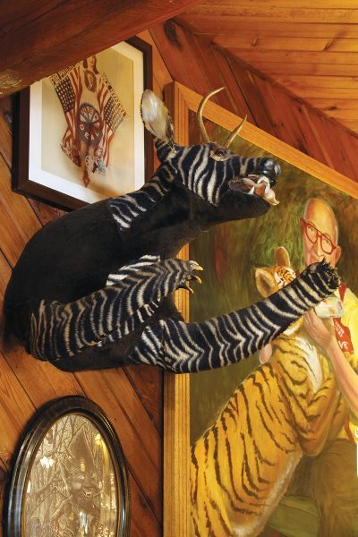 The Jersey Devil as depicted at Menz Restaurant in Rio Grande