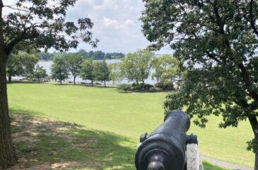 Red Bank Battlefield cannon 2