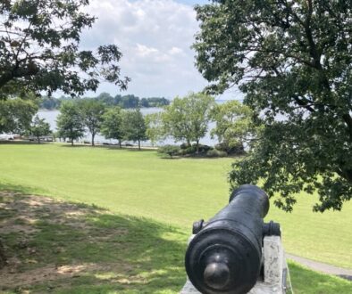 Red Bank Battlefield cannon 2