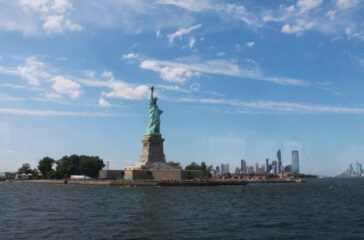 Ellis Island and the Statue of Liberty