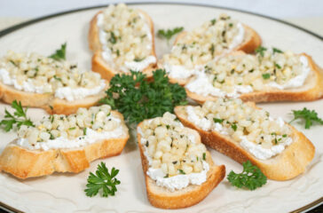 Roasted Corn Bruschetta Roasted Corn Bruschetta