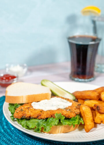 flounder sandwich flounder sandwich