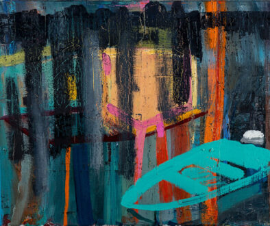 ghost boat artwork